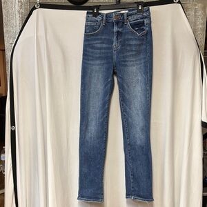 Risen Stylish Blue Skinny Jeans for Women